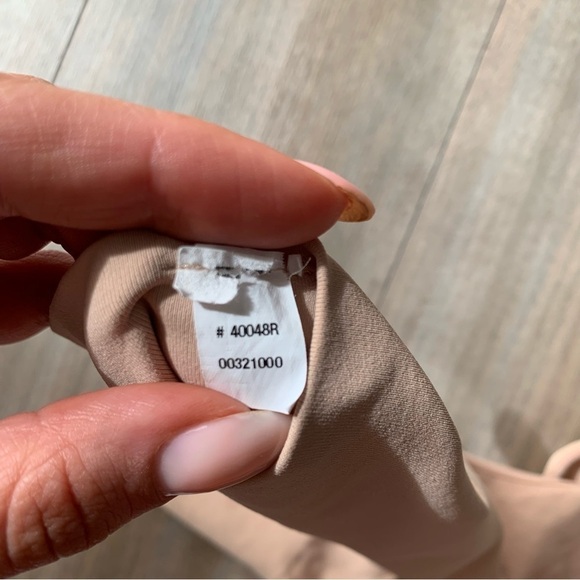 SPANX EcoCare power sculpting Shaping Thong Underwear 40048R nude size XL - Picture 7 of 7